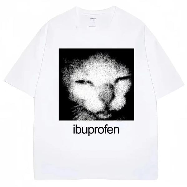 ibupofen silly cat shirt