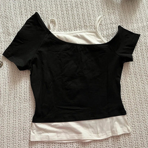 Gothic Kitties Style Y2K T-Shirt